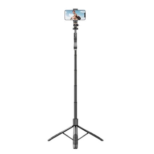 Mobile  Wireless Selfie Stick Tripod Foldable Monopod for Smartphone S Balanced Stable Real- Shooting