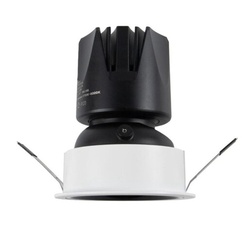 Tuya Zigbee  Dimming Spotlight 12W LED Spotlight Anti-Glare Dimmable Ceiling Light Recessed Angle Adjustable A