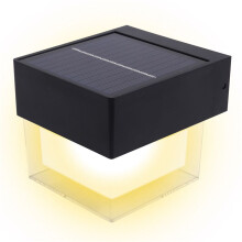 Outdoor Solar Waterproof Wall Lights Street Porch Garden Lights Corridor Landscaping Decorative Lights Quadrate