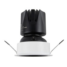 Faretto Dimmerabile Intelligente Tuya Zigbee 12W Faretto LED Antiriflesso Luce da Soffitto Dimmerabile Angolo da Incasso Regolabile B