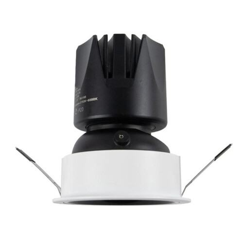 Tuya Zigbee  Dimming Spotlight 12W LED Spotlight Anti-Glare Dimmable Ceiling Light Recessed Angle Adjustable B