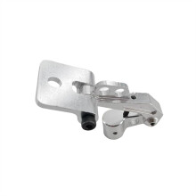 High Quality FPV Display Monitor Mounting Bracket Metal Holder Shortcut for FUTABA JR Crosswise RC Transmitter Silver