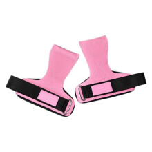 Alça para Levantamento de Peso - Cinto Pesado, Gancho de Força para Puxar com Força, Luvas de Apoio para Pulso Acolchoadas de Neoprene.