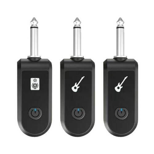2.4G Wireless Instrument Pickup Guitar Transmitter Receiver Plug  for 6.35mm Audio Interface Electric Instruments B