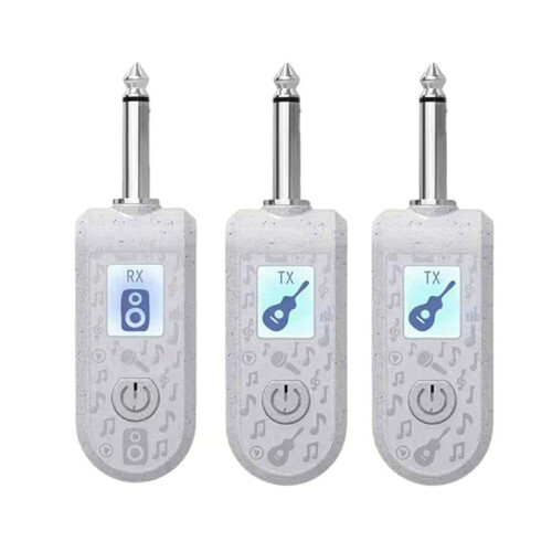 2.4G Wireless Instrument Pickup Guitar Transmitter Receiver Plug  for 6.35mm Audio Interface Electric Instruments A