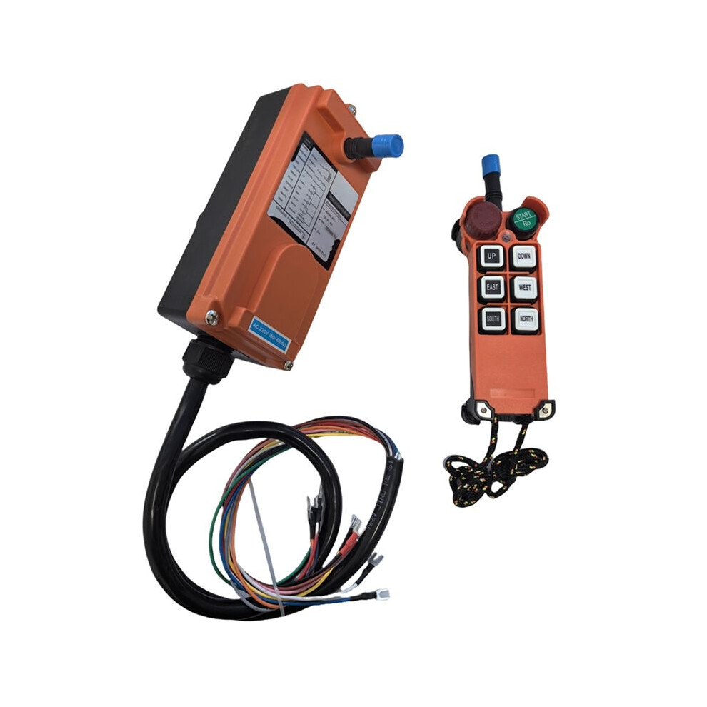 F21-E1 Ac220v Industrial Wireless Radio Crane Remote Control Switches Hoist Overhead Bridge Crane Lift Control 6131180467803