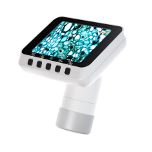 2.8-Inch Screen Electron Microscope 1000X Digital Microscope Industrial Maintenance Desktop Microscope