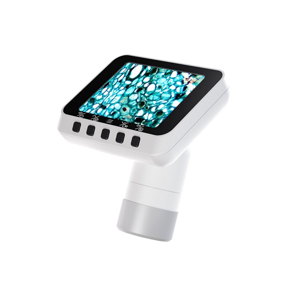 2.8-Inch Screen Electron Microscope 1000X Digital Microscope Industrial Maintenance Desktop Microscope White 6031646772963