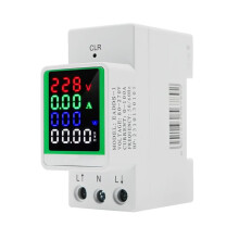 EARU AC-Spanning en -Stroom KWh-Vermogensmonitor Multifunctionele Meter Volt-Ampère-Spanningsmeter Ampèremeter