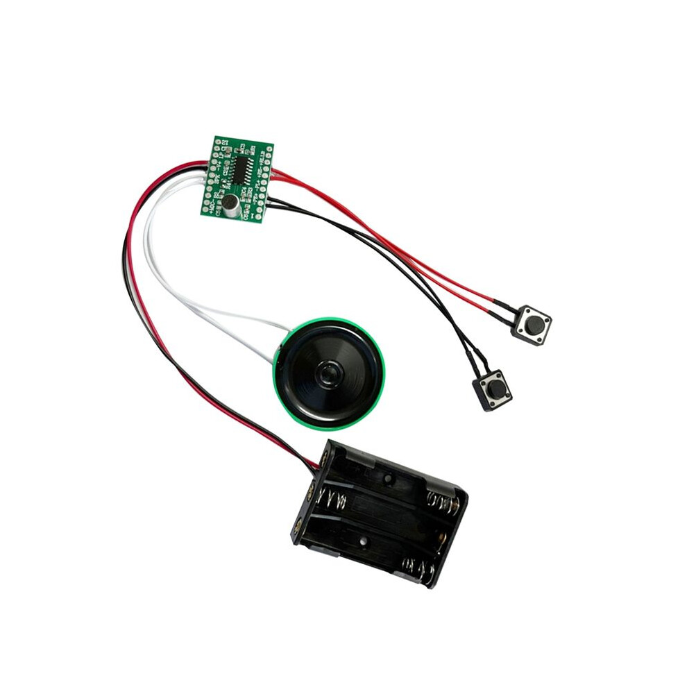 4 Minutes -Controll Recording And Sound Module Playback Dry Battery -Sensing Recording Loop Playback Light 6033193006461