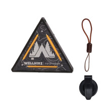 Lampe de Course pour Coureurs 4 Modes Feux de Course de Nuit Feu D'Avertissement de Vélo Extérieur Feu Clignotant Magnétique A
