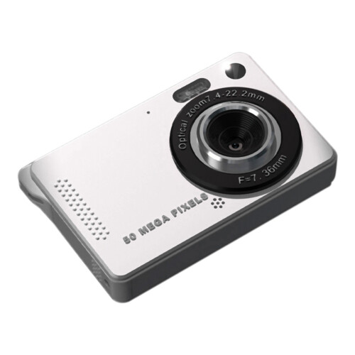 M08 Digital Camera Ccd Small Camera for Students Small Portable Retro Campus Card Machine Gray Without 32G Memory Card 1
