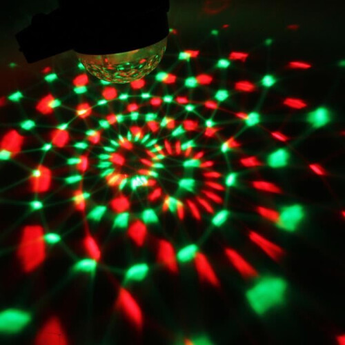 5W Φωνητικός Έλεγχος RGB DJ LED Φως Μπάλα EU για Μπάρα Πάρτι Γενεθλίων 2