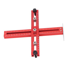 Plantilla para gabinetes de aluminio, plantilla ajustable - pulgadas/mm
