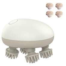 Hoofdhuidmassageapparaat Elektrisch, Draagbaar Hoofdhuidmassageapparaat, Waterdichte Hoofdmassage, Stressontspanning met 8 Massageklauwen