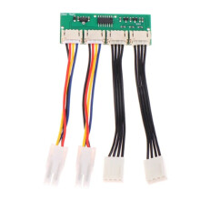 12 V 4-In-1 Quadratischer 4-Poliger Lüftersimulator-Emulator, Speziell für  S19k Pro Fan Spoofer Dummer