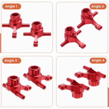 Kit de Coupelle de Direction de Mise à Niveau de Voiture RC pour Accessoires de Mise à Niveau de Voiture RC pour TT02 TT-02 1/10