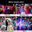 Set di luci RGB, controllo del colore e del suono con telecomando 3