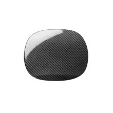 Car Fuel Tank Cap Cover Sticker for Cooper S F65 2024 2025 Accessories Hard Real Carbon Fiber