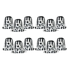 12Pcs Football Party Favors Drawstring Bags Soccer Gift Goodie Bag Kids Sports Theme Party Decoration Supplies A
