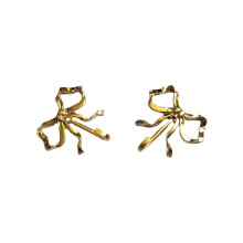 2 Pcs Bow Hook Towel Robe Hook, Brass Wall Hook Wall Hanging Towel Hook for Bathroom Bedroom Bathrobe S