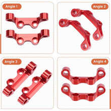 RC Auto-Upgrade Bovenste Swingarm Bevestigingsstoelkit voor 1/10 voor TT02 TT-02 RC Auto-Upgrade-Accessoires