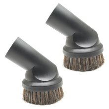 Replacement Round Dusting Brush Soft Bristle 35mm for T7 T11 T14 NT20 NT30 Vacuum Attachment 2PCS