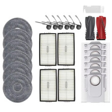For Saros 10R/G20S Ultra Main Brush Washable Filter Side Brush Mop Cloths Dust Bag Vacuum Cleaner Accessories