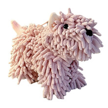 Toalla de Manos con Diseño de Cachorro para Baño y Cocina, Suave y Absorbente, Ideal Como Regalo para Amantes de los Perros, Color Rosa.