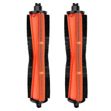 2pcs Compatible Compatible with Mijia M40S Anti- Sweeper Roller Brush Main Roller Vacuum Clean Replacement Parts