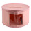Hat Box Organizer Round Travel Hat Boxes Foldable Hat Storage Bag with Dustproof Lid Large Hat Storage Box Hat Boxes C 1
