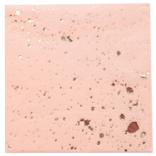 Gouden Blokkerende Roze Marmeren Textuur Wegwerpservies Set Papieren Servetten Feest Bruiloft Carnaval Serviesbenodigdheden Wegwerp Papieren