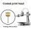 For  A1/A1  3D Printer Hot End Upgrade with PTFE Coating, Hardened Steel 0.6mm 2