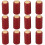100 PVC Thermo-Shrinkable Cap with Tearing , Red Wine Cap, Plastic Cap, Self-Brewed Wine Bottle Sealing Cap 1