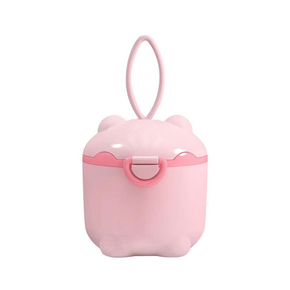 Multi-Functional Baby Milk Powder Dispenser, Portable Storage Container With Sealed Grids For Rice, Flour, And Snacks B Kepptory