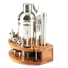 Juego de Coctelera, Juego de PreparacióN de CóCteles, Juego de Herramientas de Bar de Acero Inoxidable de 750 Ml, Juego de Barman, Accesorios de Bar
