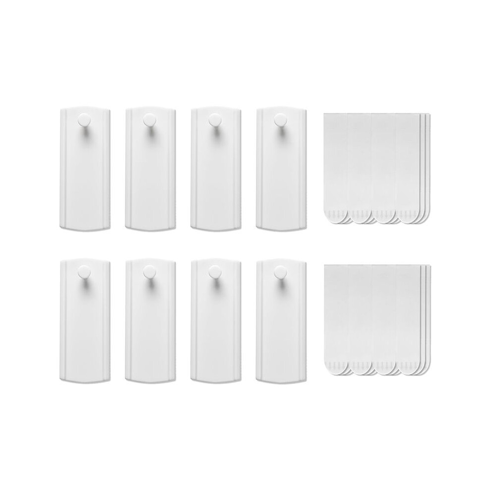 Large Universal Frame Hanger, 8 Picture Hangers, 24 Large Removable Adhesive Strips, Damage Free Picture Hanging Hooks 6031002578369