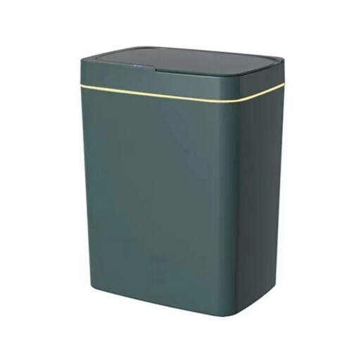 Nova Lixeira Inteligente 15L 2025, Automática, com Sensor Sem Toque, À Prova D'Água, para Banheiro, Cozinha e Quarto.