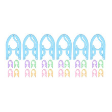 30 Pcs Travel Hangers, Cruise Ship Foldable Plastic Hangers Travel , Portable Cruises Must Haves