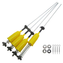 4PCS Universal Suspension Rod for Washing Machine Balance Boom Universal Suspension Rod Spring Suspension Rod