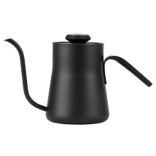 Bouilloire à Café en Acier Inoxydable de 550 Ml avec ThermomèTre à Col de Cygne Verser sur des CafetièRes