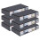 Storage Bags, Clothes Storage, Under Bed Storage Containers with Durable Handles, Capacity Storage Bins, Foldable 6Pcs 2