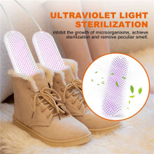 Shoe Dryer with Ultraviolet Sterilization Intelligent Timing for Shoes Socks Boots Slippers Constant Temperature Drying