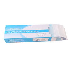 200 PCS Self Sealing Sterilization Pouch Bags for Nail Tools Grade Paper Disposable Dental Storage Bag 90mmx260mm