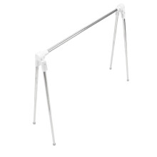 Appendiabiti pieghevole in acciaio inossidabile 430x1360 mm