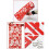 Partition Wall - Unspecified - 4 Pieces - Butterfly Flower - White - Polyethylene - Interior 4