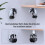 Wall Mounted Stand Bracket for PS5/PS4// Controller Headset Table Bottom Storage Bracket White 6