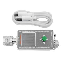 35Mhz-4.4GHz N-Type RF Power Meter V10 Analizator Widma Wyświetlacz Komunikacja -70-+30dbm Tłumik Detektor Mocy EMC