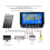 Solar Charge  60A MPPT Controller with LCD Display Dual USB Support 12V/24V/36V/48V/60V Battery 60A 5