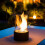Tabletop Fireplace - XMTECH - Portable - Bioethanol - 16 cm x H 27 cm - Black 2